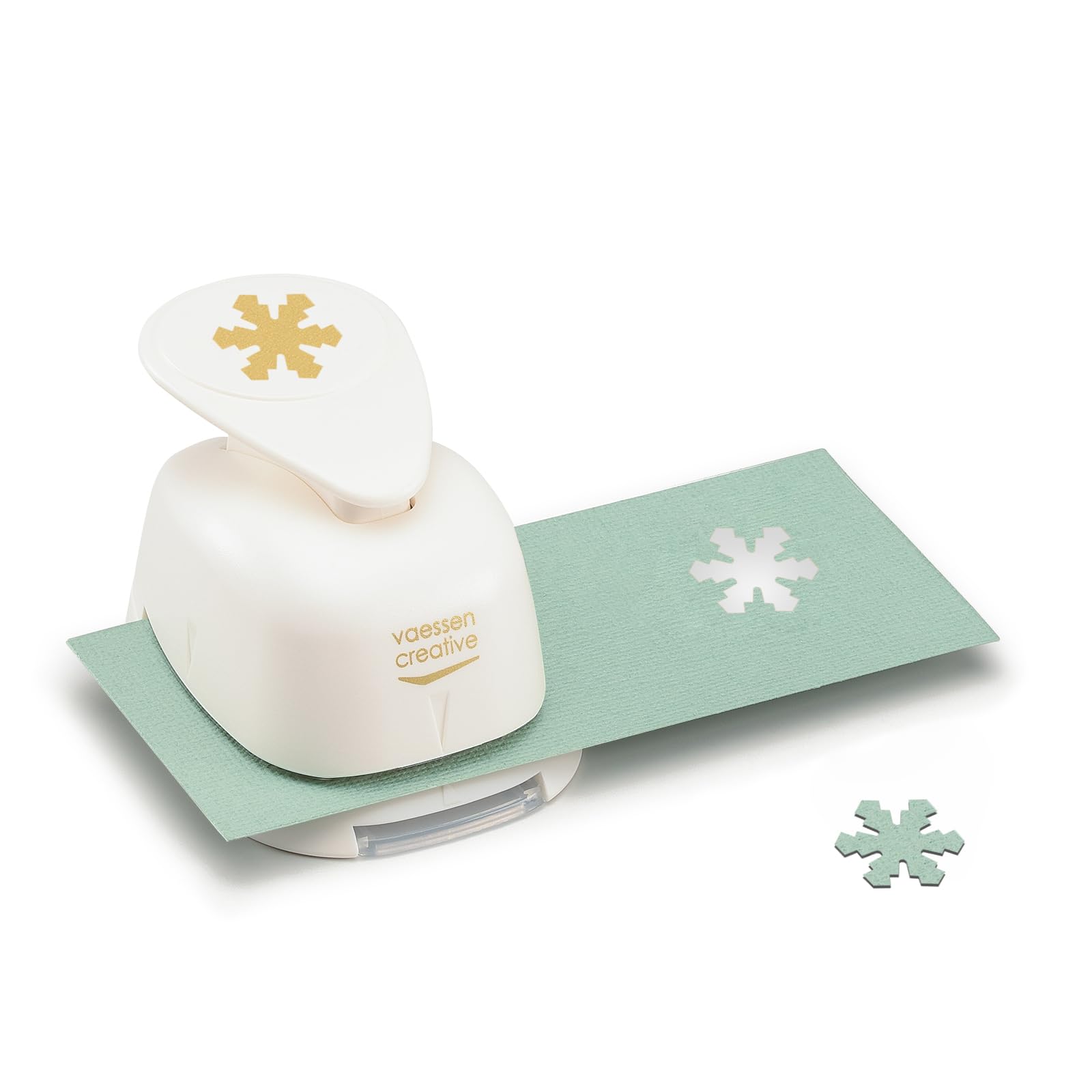 vaessen-cut-easy-motivstanzer-schneeflocke-2-2x2-5cm-papierstanzer image 5