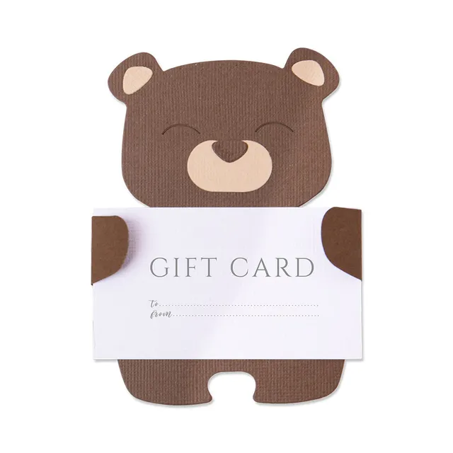 sizzix-bigz-teddy-treats-stanzform-b-r-geschenkkarte image 1