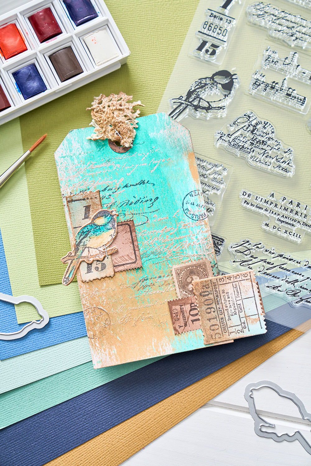 sizzix-bird-song-stempelset-stanzen-a5-v-gel-49-and-market image 4