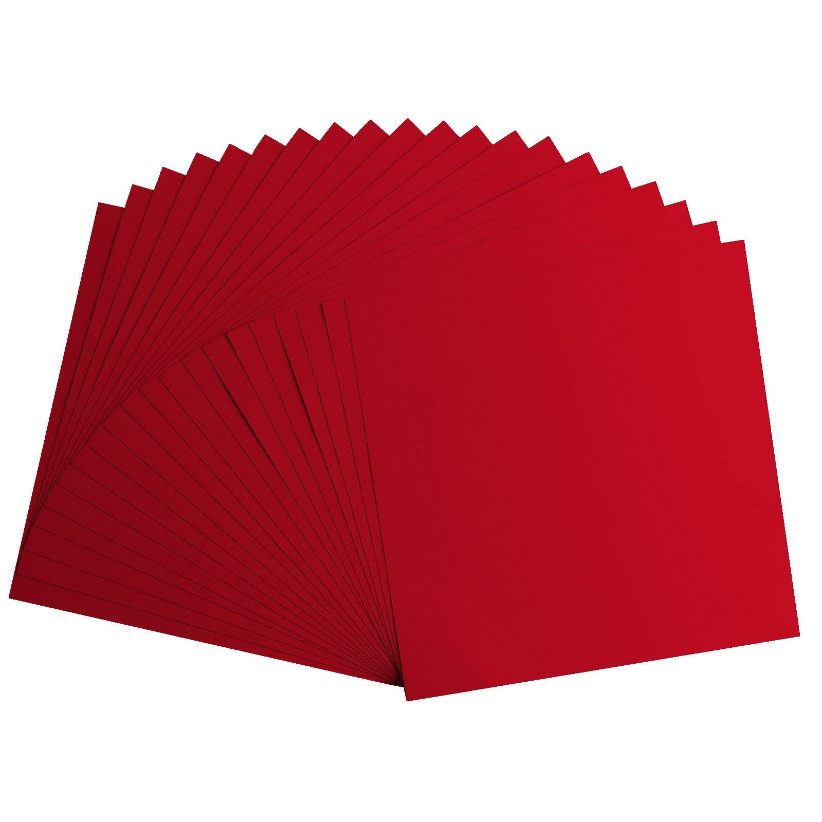 vaessen-florence-cardstock-papier-rot-30-5x30-5-216g-20-blatt image 3