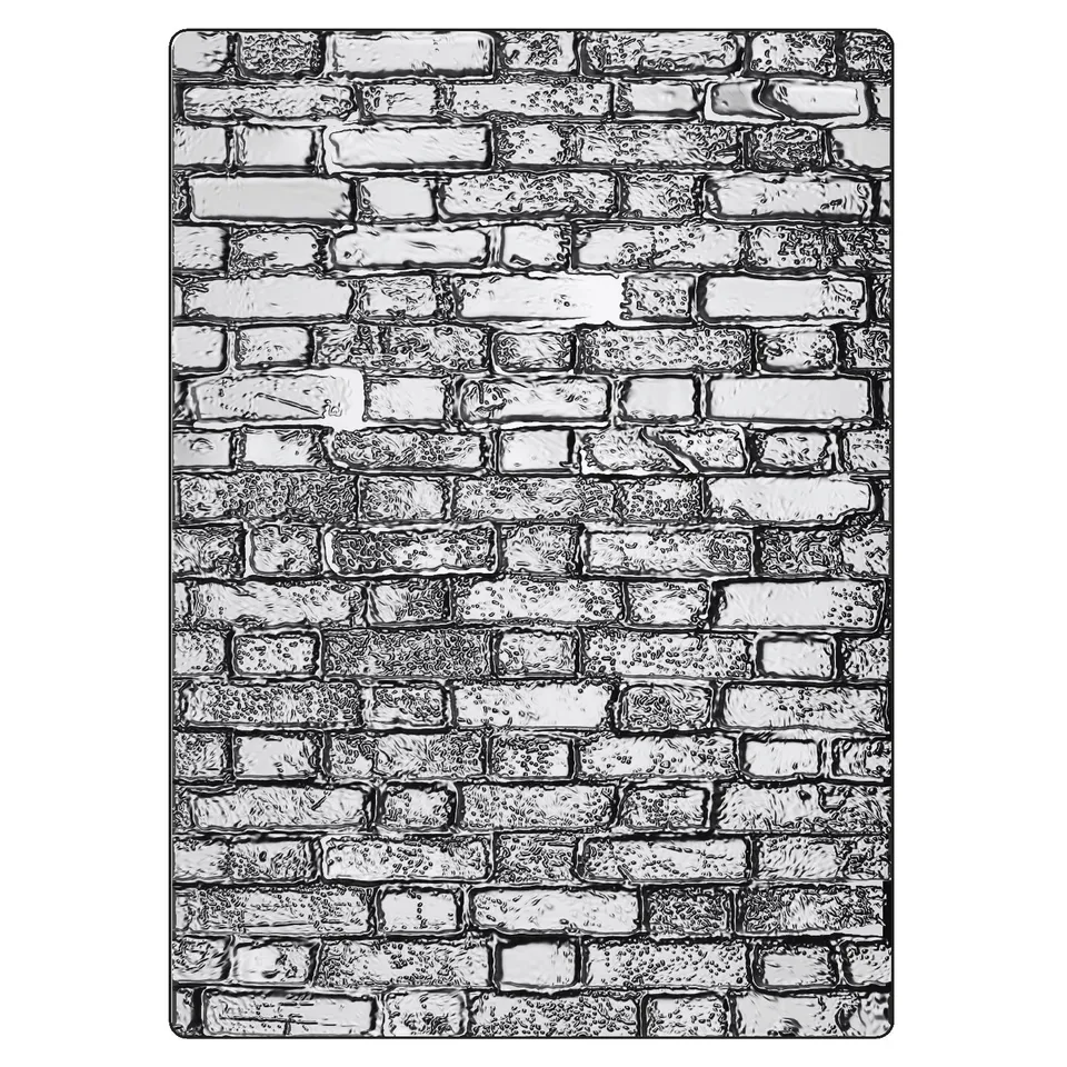 sizzix-3-d-brickwork-pr-gefolder-a5-tim-holtz image 1