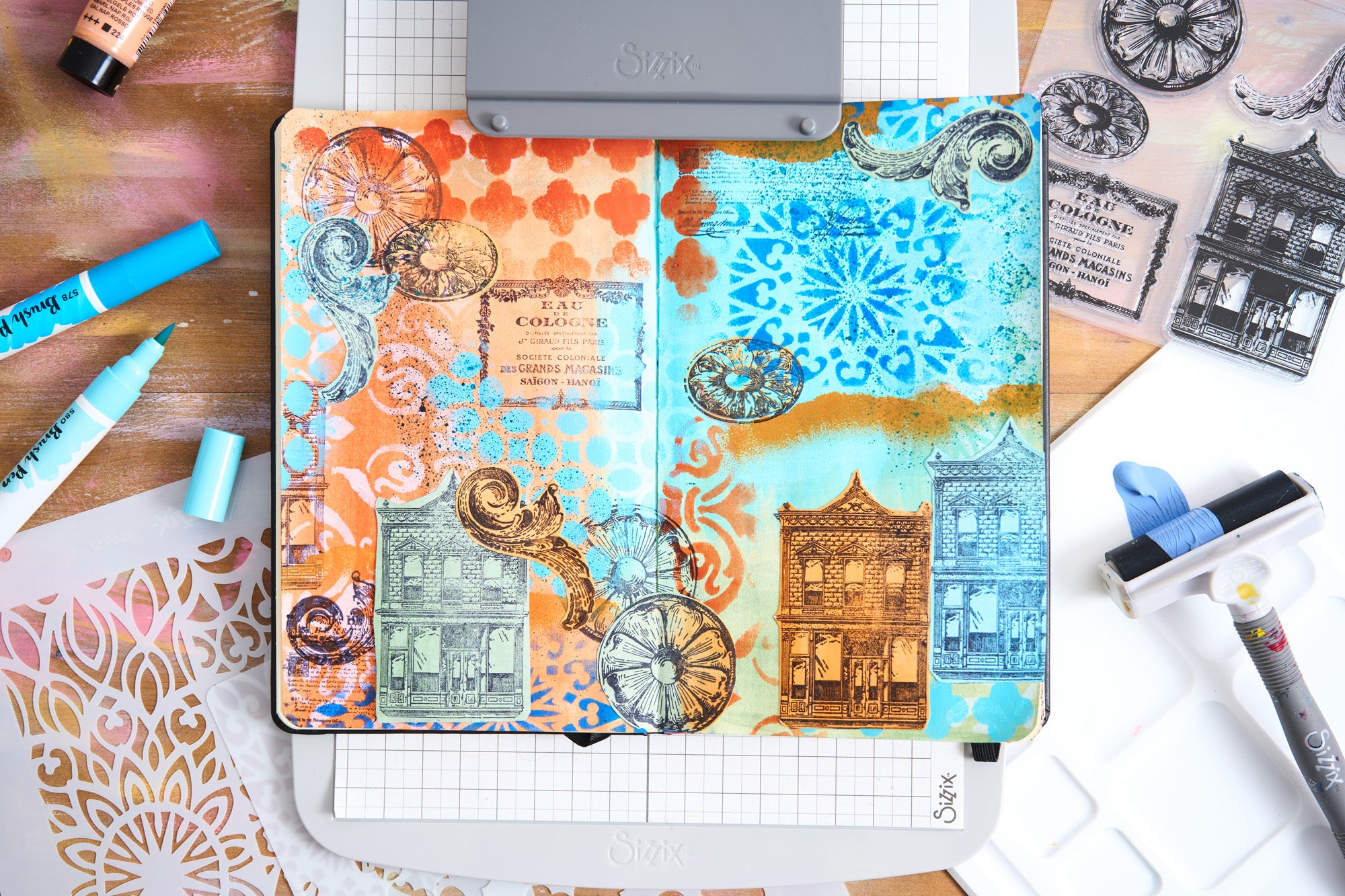 sizzix-studio-build-it-stempel-a5-7er-schablonen-3er-h-user image 6