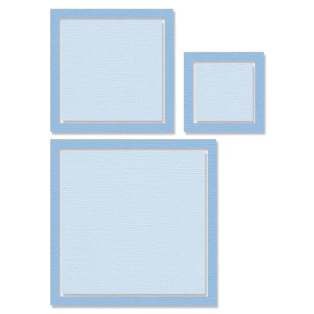 sizzix-framelits-square-frames-stanzschablonen-6tlg-rahmen image 1