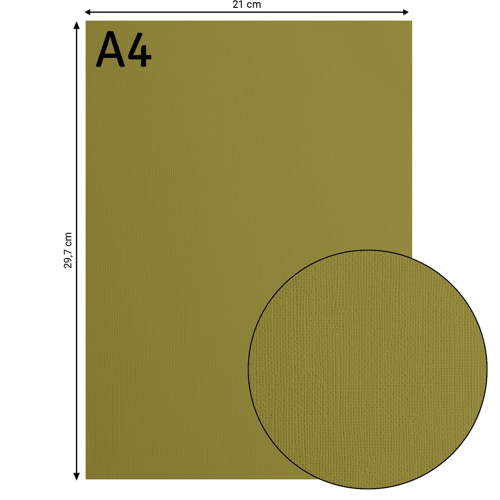 vaessen-creative-florence-tonkarton-a4-acacia-gr-n-25-blatt-216-g image 3