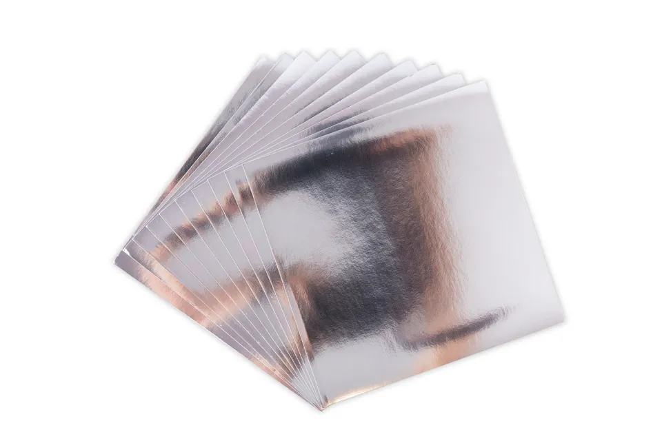 sizzix-surfacez-alu-metallfolie-silber-15x15cm-10-blatt image 1