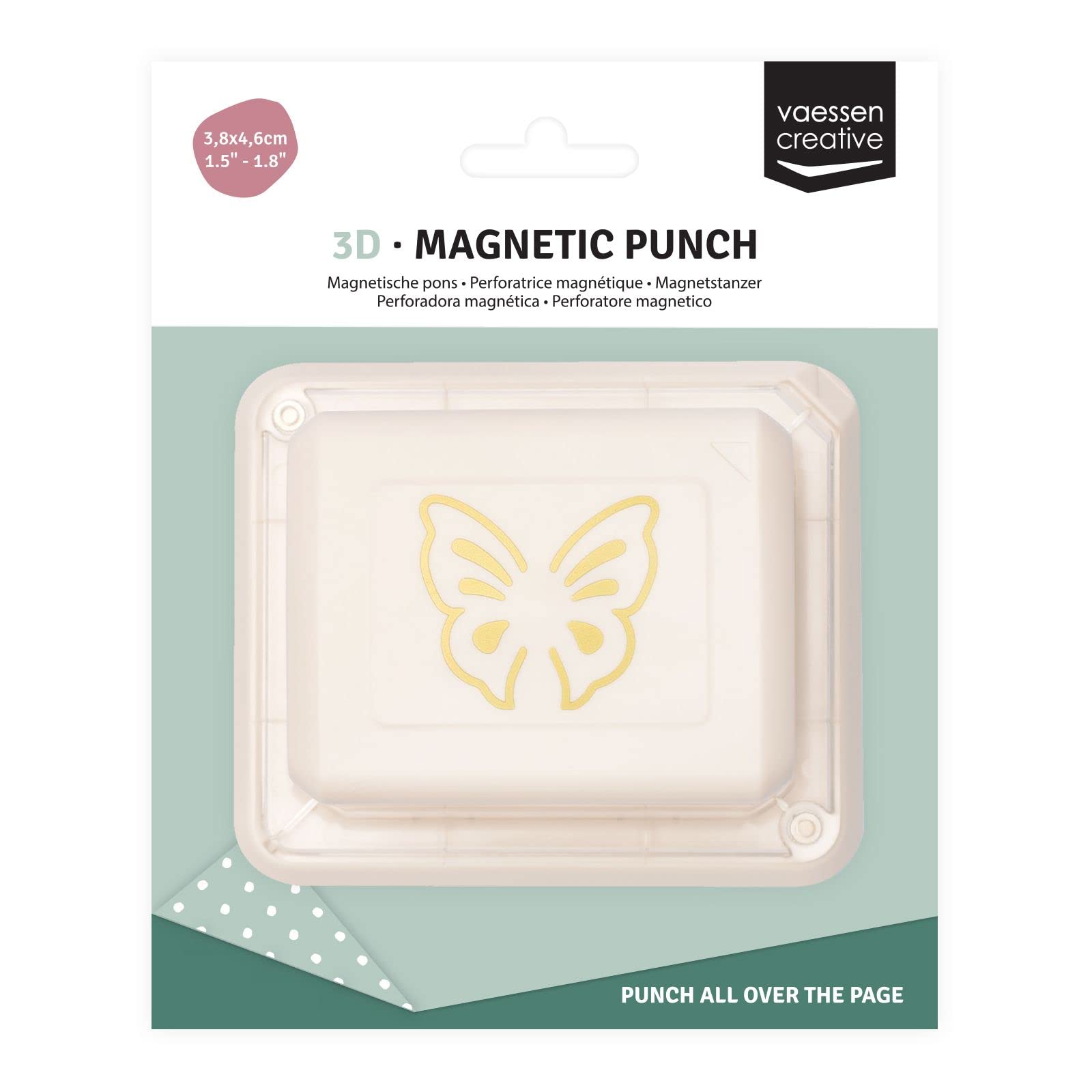 vaessen-creative-cut-easy-magnetstanzer-3d-schmetterling-3-8cm image 3