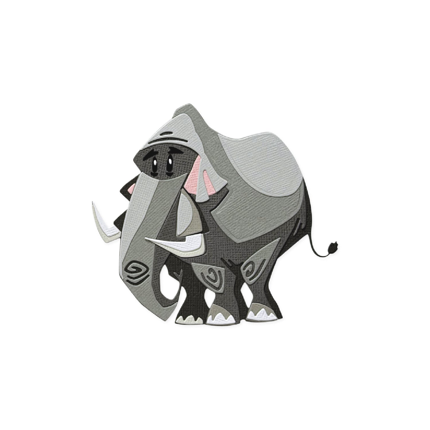 sizzix-thinlits-mini-clarence-elefant-stanzschablonen-13er-tim image 1