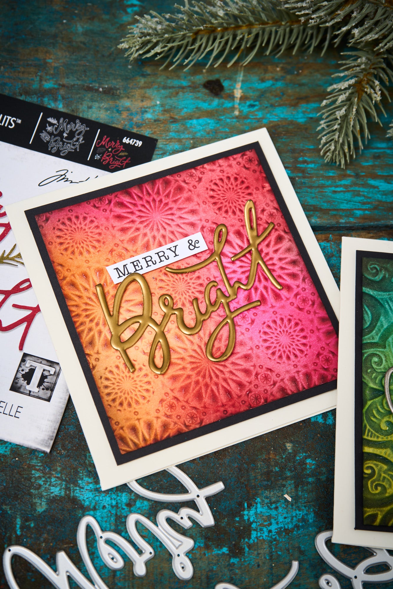 sizzix-thinlits-merry-and-bright-stanzschablonen-6tlg image 3