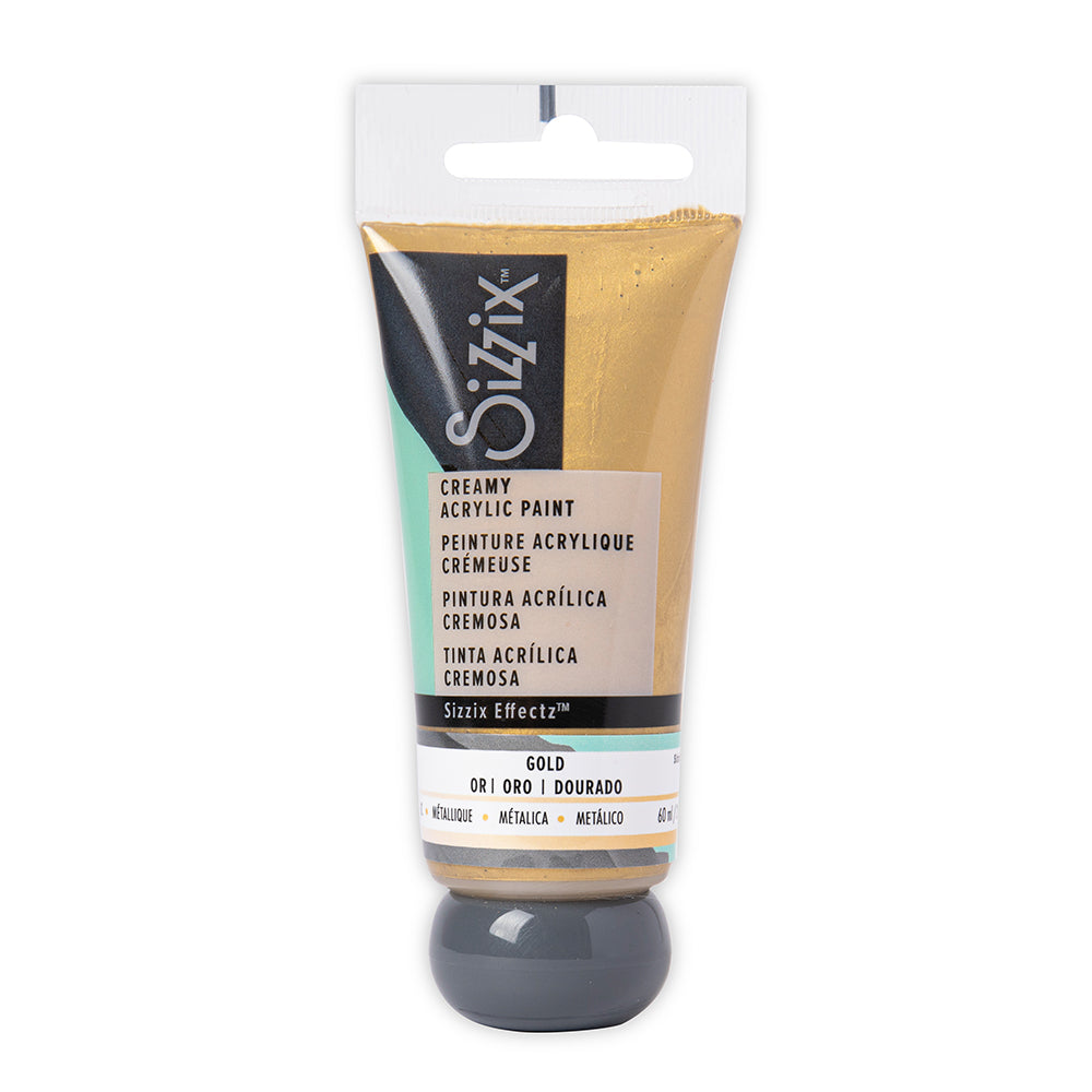 sizzix-effectz-acrylfarbe-gold-matt-60ml-deckend image 1