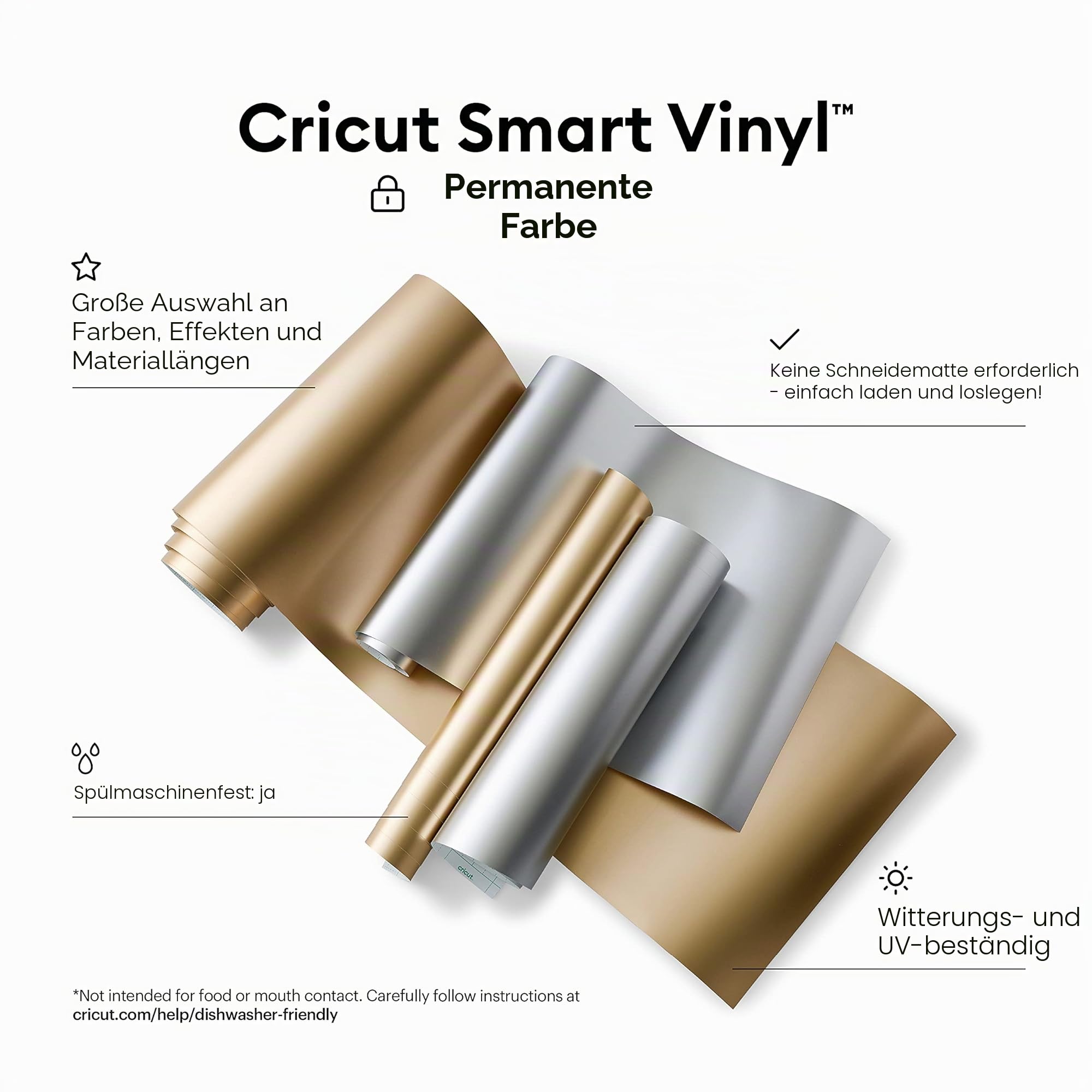 cricut-smart-vinyl-permanent-silber-matt-33cm-x-3-6m image 2