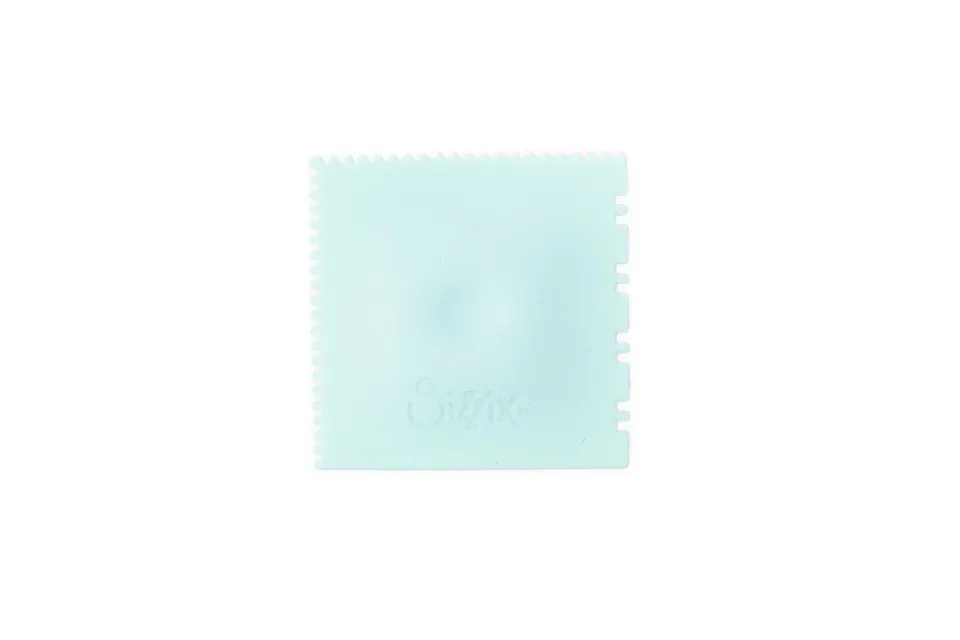 sizzix-texture-tool-strukturwerkzeug-mint-7-6x7-6-cm image 1