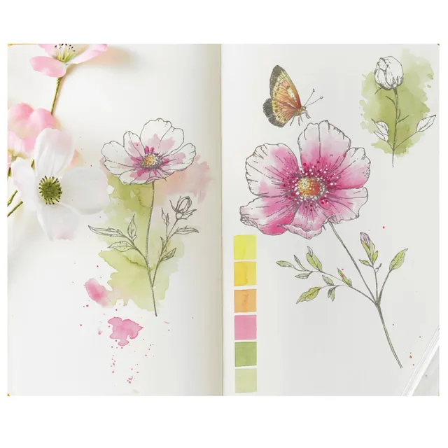 sizzix-studio-cosmo-and-butterflies-stempelset-10-tlg image 1