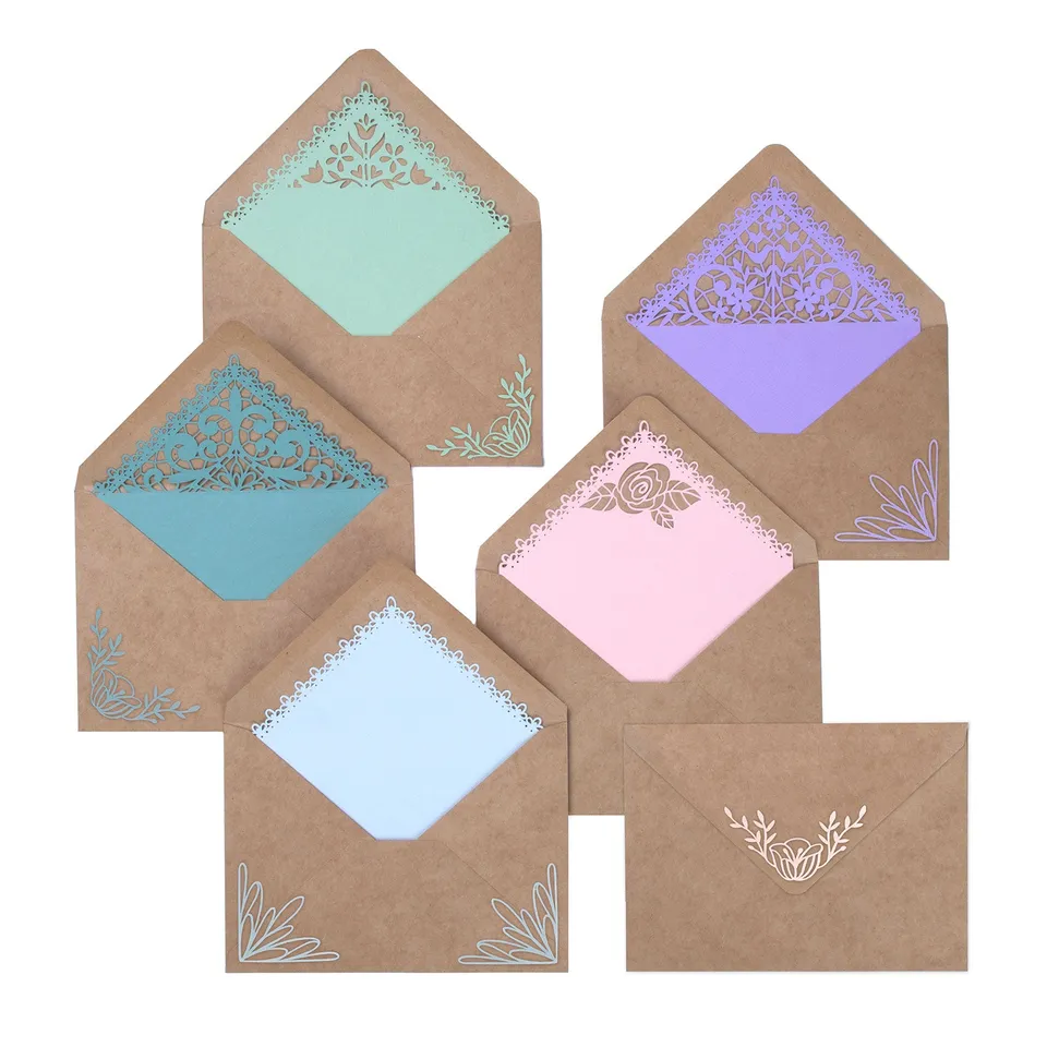 sizzix-thinlits-envelope-liners-a7-stanzschablonen-7pk-filigran image 1