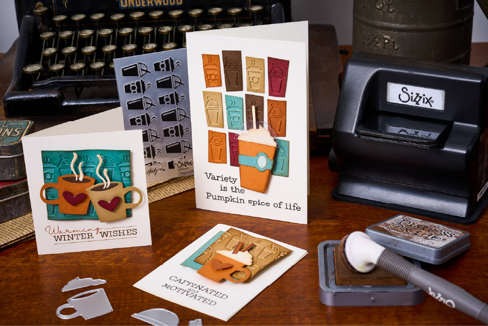 sizzix-thinlits-fresh-brewed-stanzschablonen-kaffee-11-tlg-mit-pr-gefolder image 6