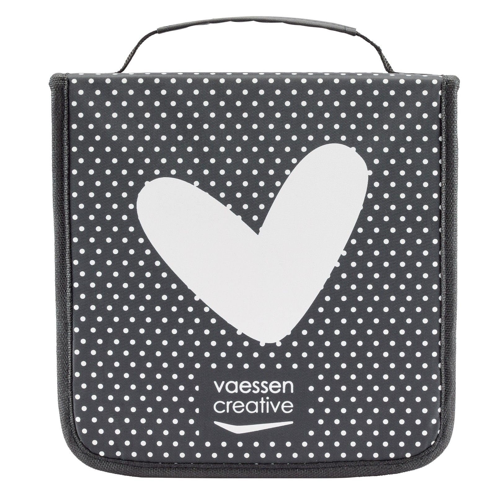 vaessen-creative-florence-aufbewahrungsmappe-25x25x8cm-schwarz image 2