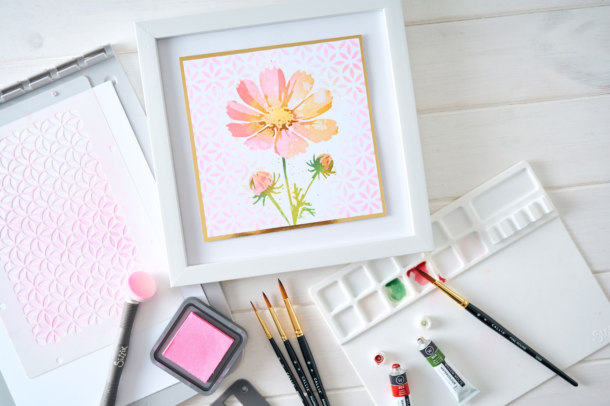 sizzix-studio-cosmo-schablonen-4er-set-blumen-willow-wolfe image 8