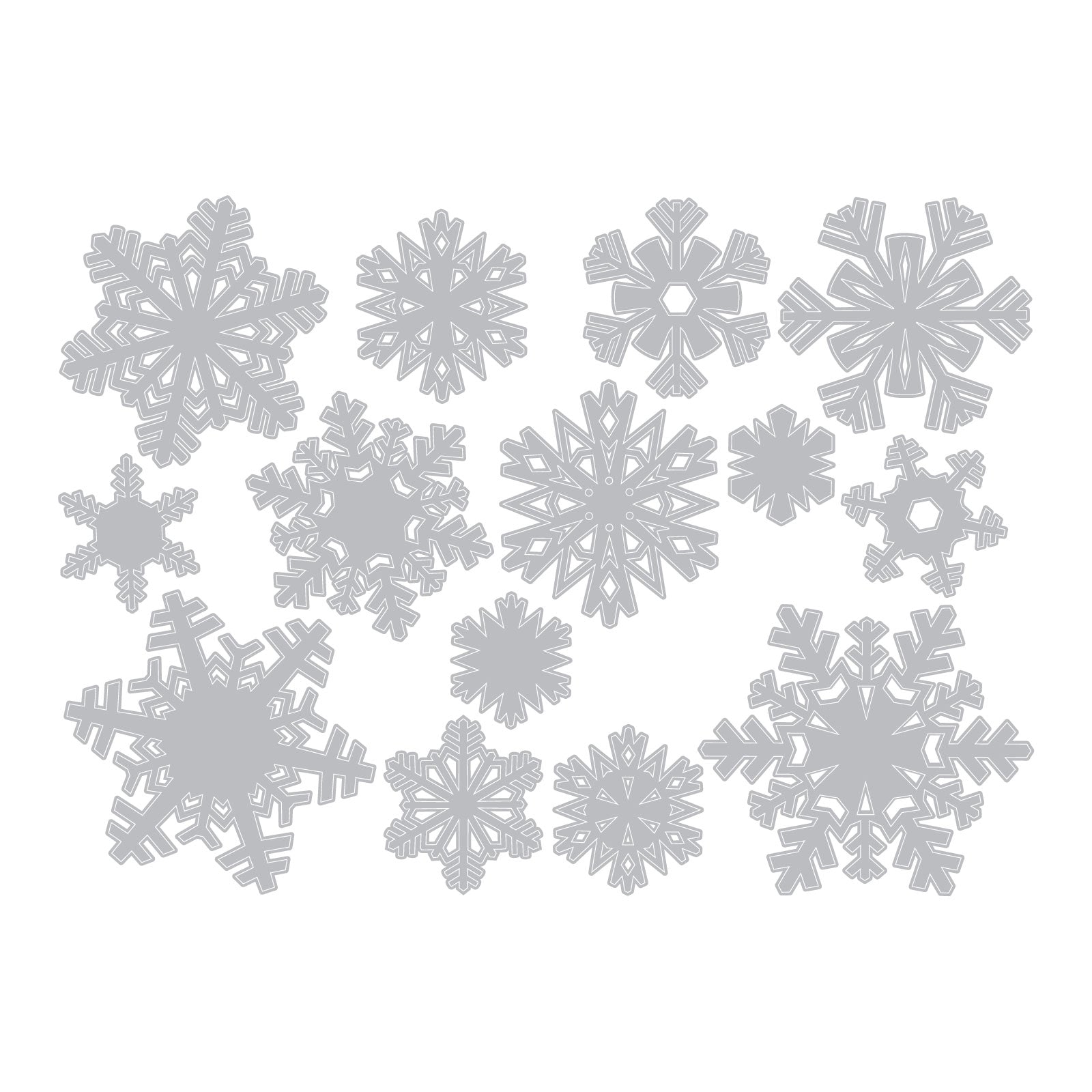 sizzix-thinlits-paper-snowflakes-mini-stanzformen-14-tlg-schneeflocken image 3