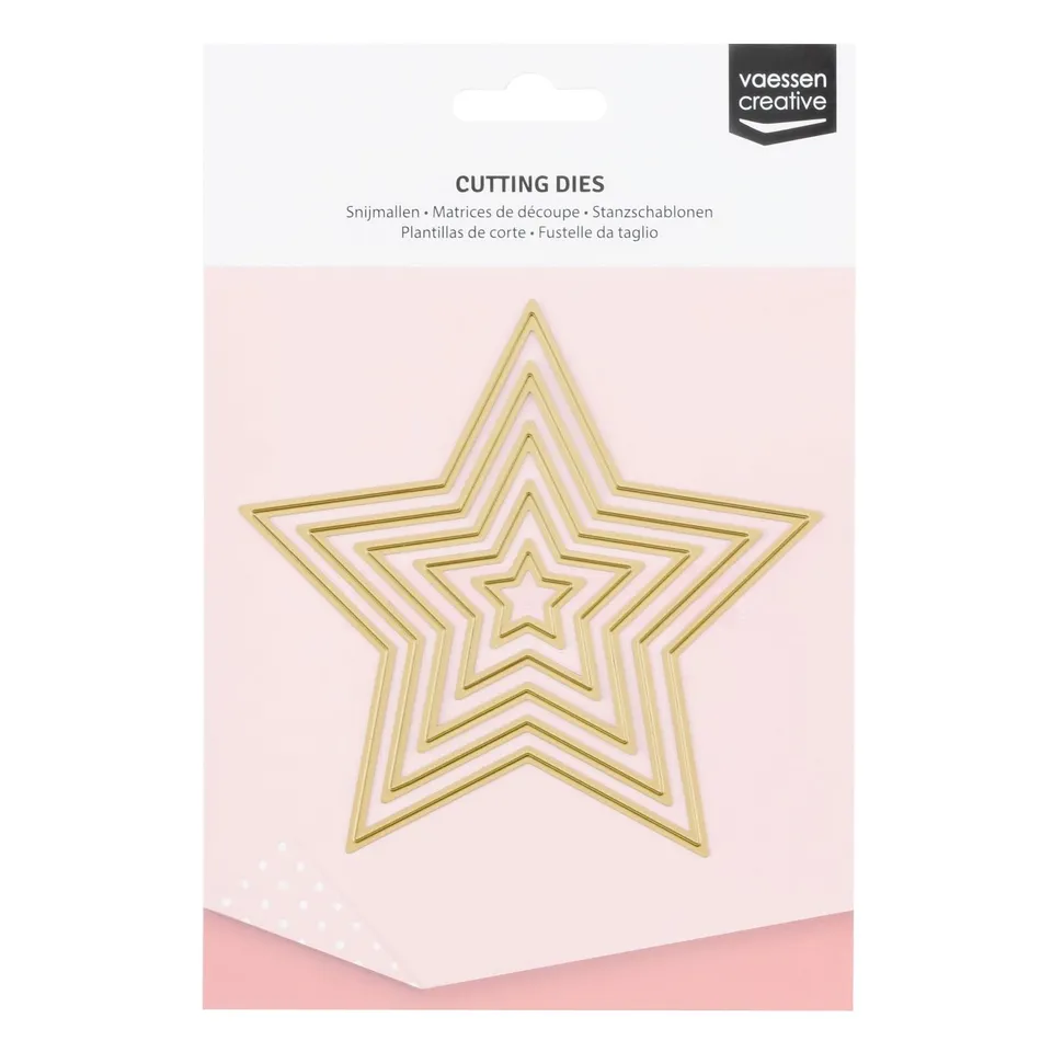 vaessen-creative-cut-easy-stanzformen-sterne-3624-006-metall image 1