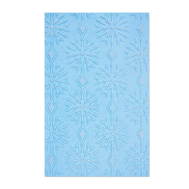 sizzix-mini-embossing-folder-shimmering-snowflakes-pr-gefolder image 1