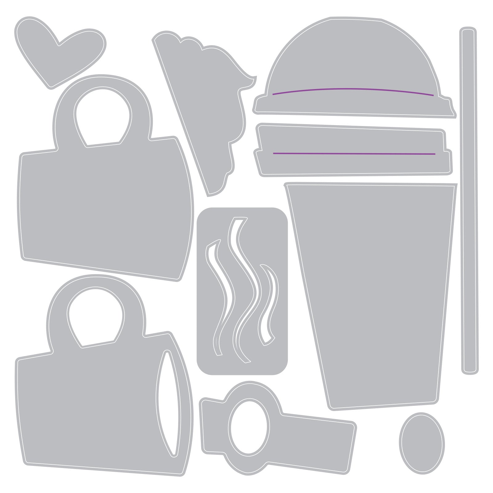 sizzix-thinlits-fresh-brewed-stanzschablonen-kaffee-11-tlg-mit-pr-gefolder image 2