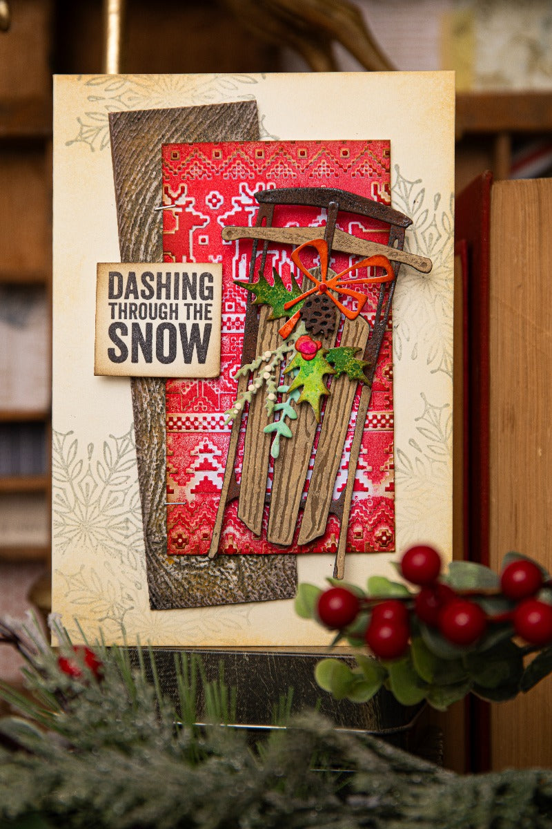 sizzix-thinlits-vintage-sled-stanzschablonen-12er-weihnachten image 3