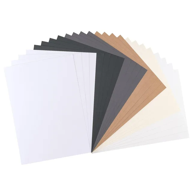 vaessen-creative-florence-bastelpapier-a4-farbenmix-24-b-gen-selbstklebend image 1