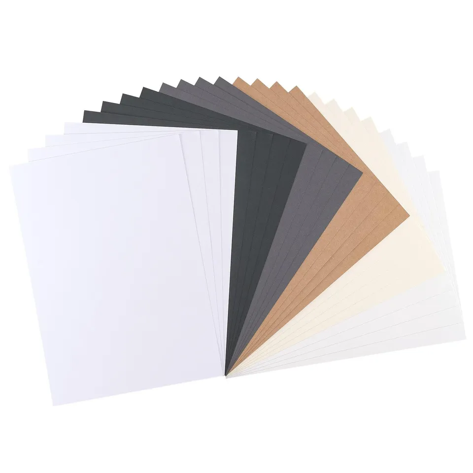 vaessen-creative-florence-bastelpapier-a4-farbenmix-24-b-gen-selbstklebend image 1