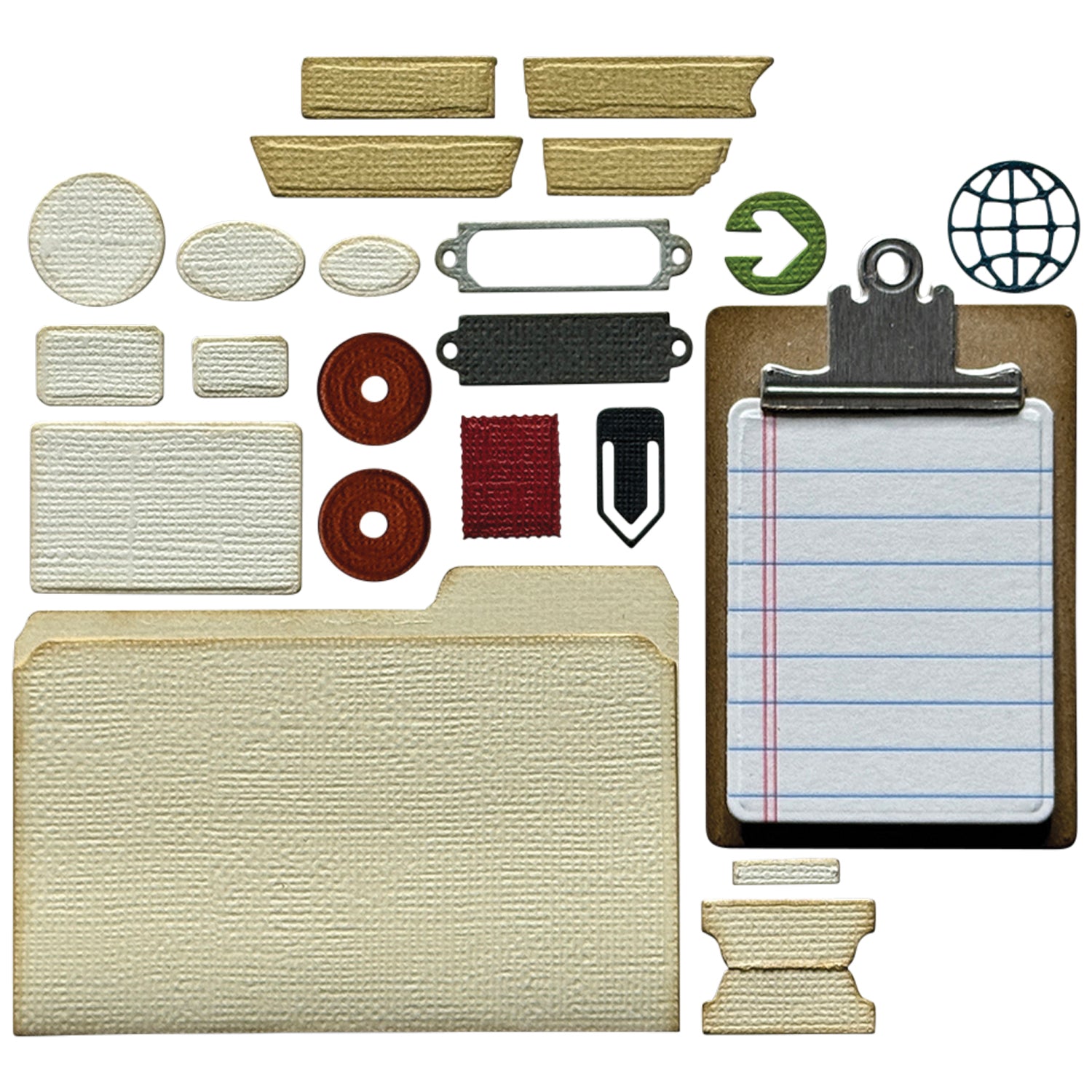 sizzix-thinlits-vault-noteworthy-tim-holtz-stanzschablonen-24er image 1
