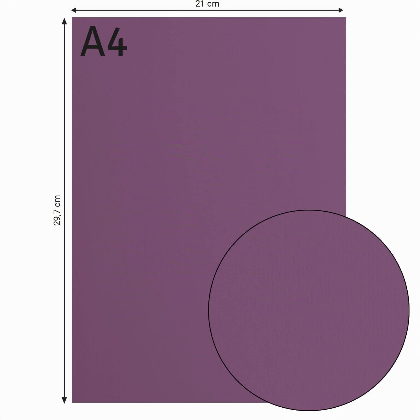 vaessen-florence-cardstock-tonkarton-lila-a4-10-bogen-216g image 2