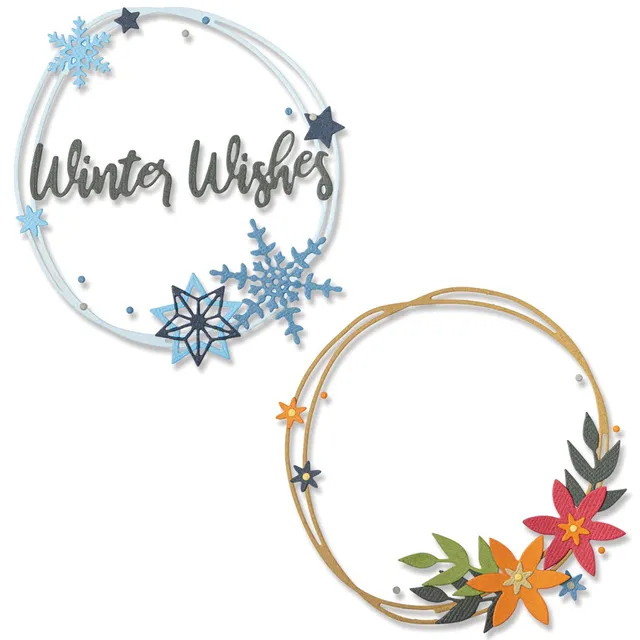 sizzix-thinlits-winter-wreath-stanzschablonen-15-teilig-winterkranz image 1