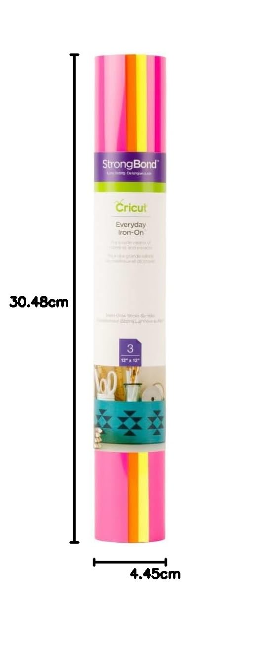 cricut-maker-everyday-iron-on-sampler-neon-glowsticks-folie image 6