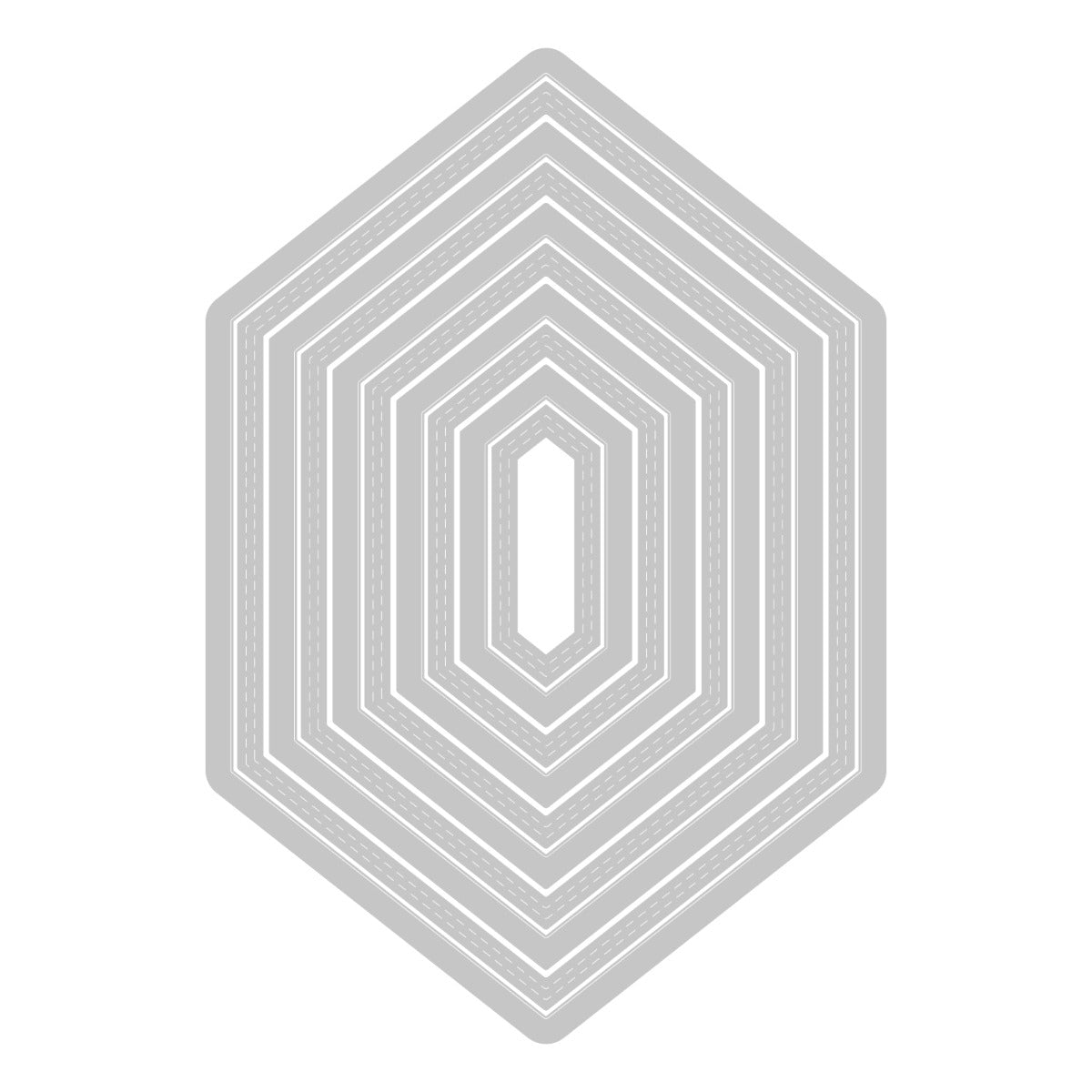 sizzix-framelits-stanzschablonen-belinda-stitched-hexagons-10tlg image 5