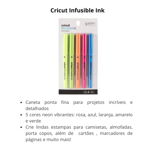 cricut-maker-infusible-ink-stifte-0-4-neon-5-st-ck-textilmarker image 7