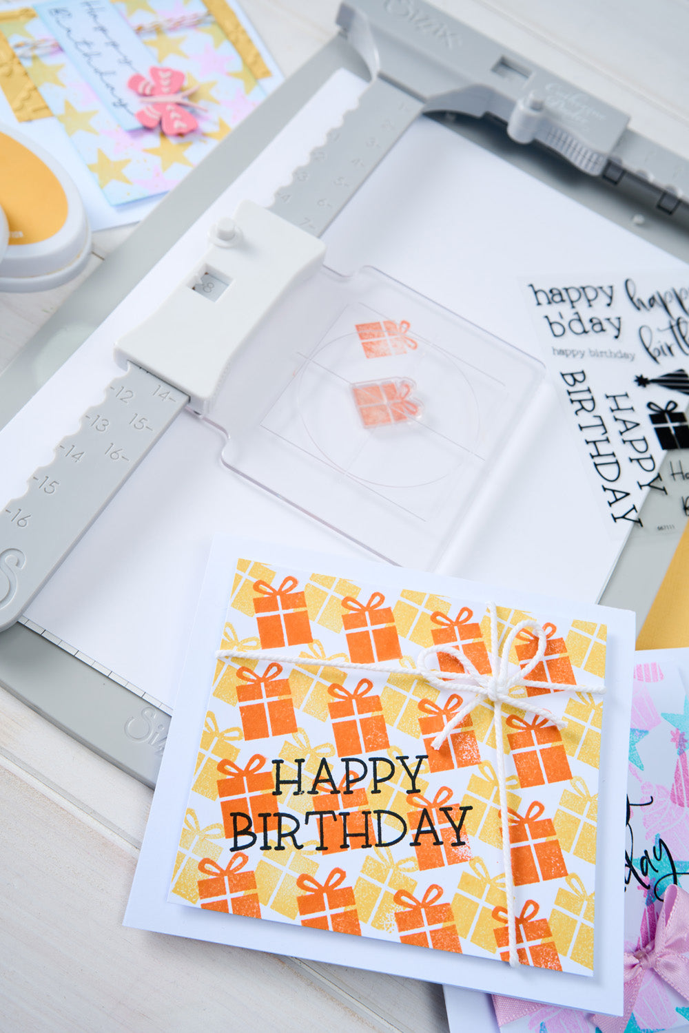 sizzix-clear-stamps-birthday-sentiments-stempel-13tlg-geburstag image 3