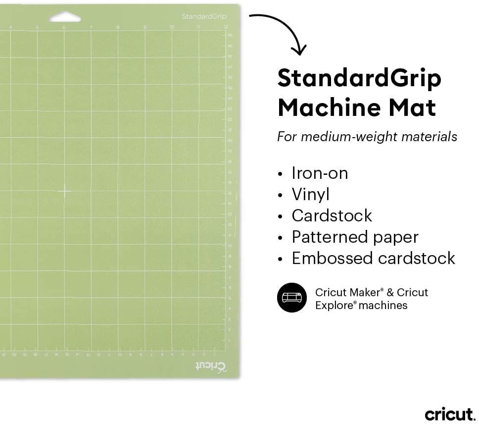 cricut-maker-schneidematte-standardgrip-mehrfarbig-1-stk image 6