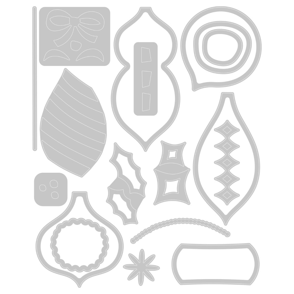 sizzix-thinlits-funky-baubles-stanzschablonen-18tlg-weihnachten image 4