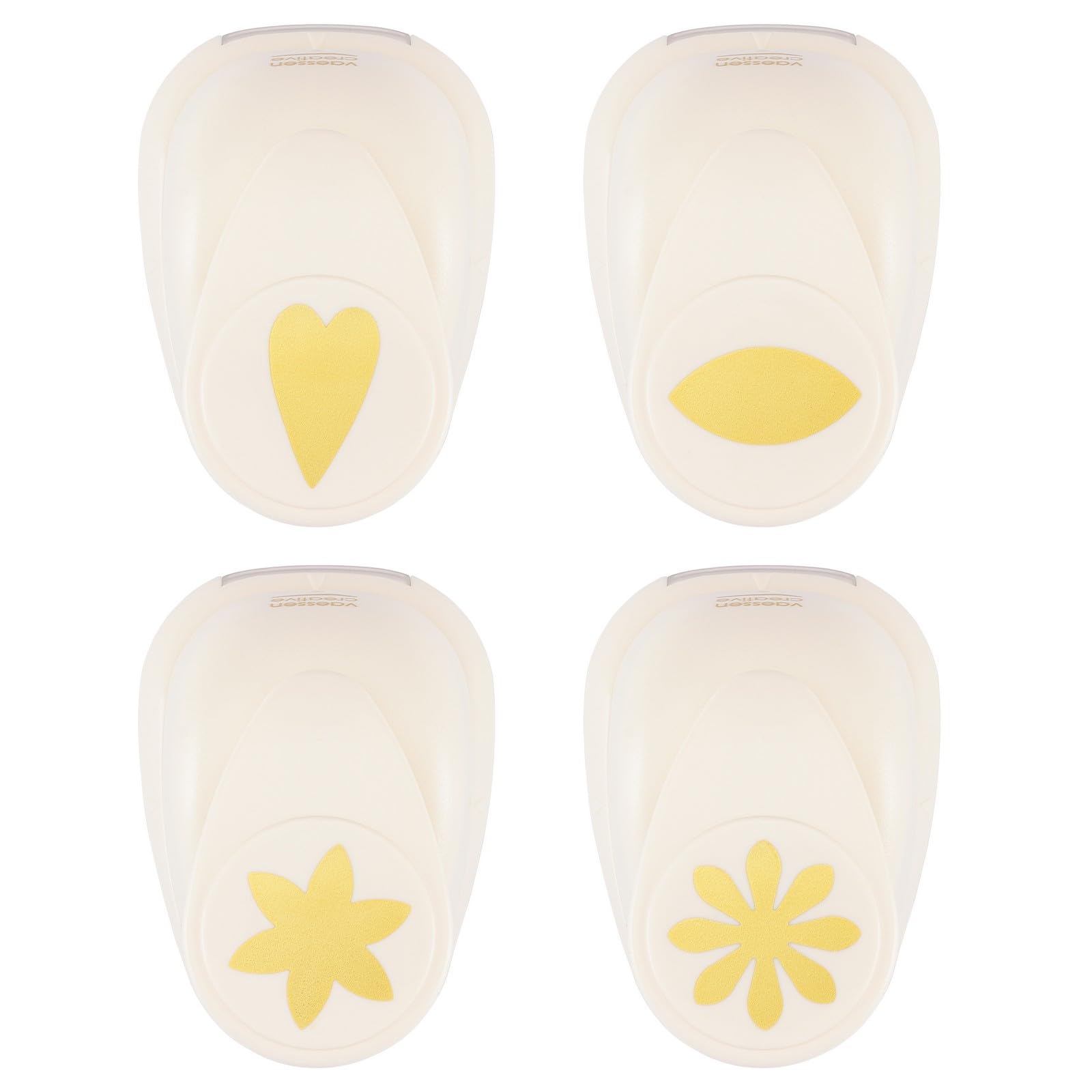 vaessen-creative-cut-easy-motivstanzer-set-herz-blume-4tlg image 1