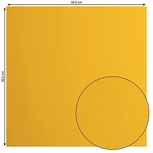 vaessen-creative-florence-cardstock-gelb-30-5x30-5-20-bogen image 8
