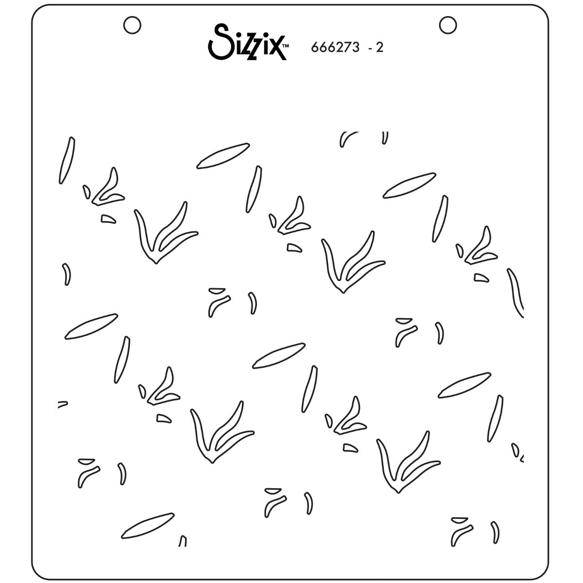 sizzix-layered-stencils-flower-patch-schablonen-4-tlg-blumen image 5
