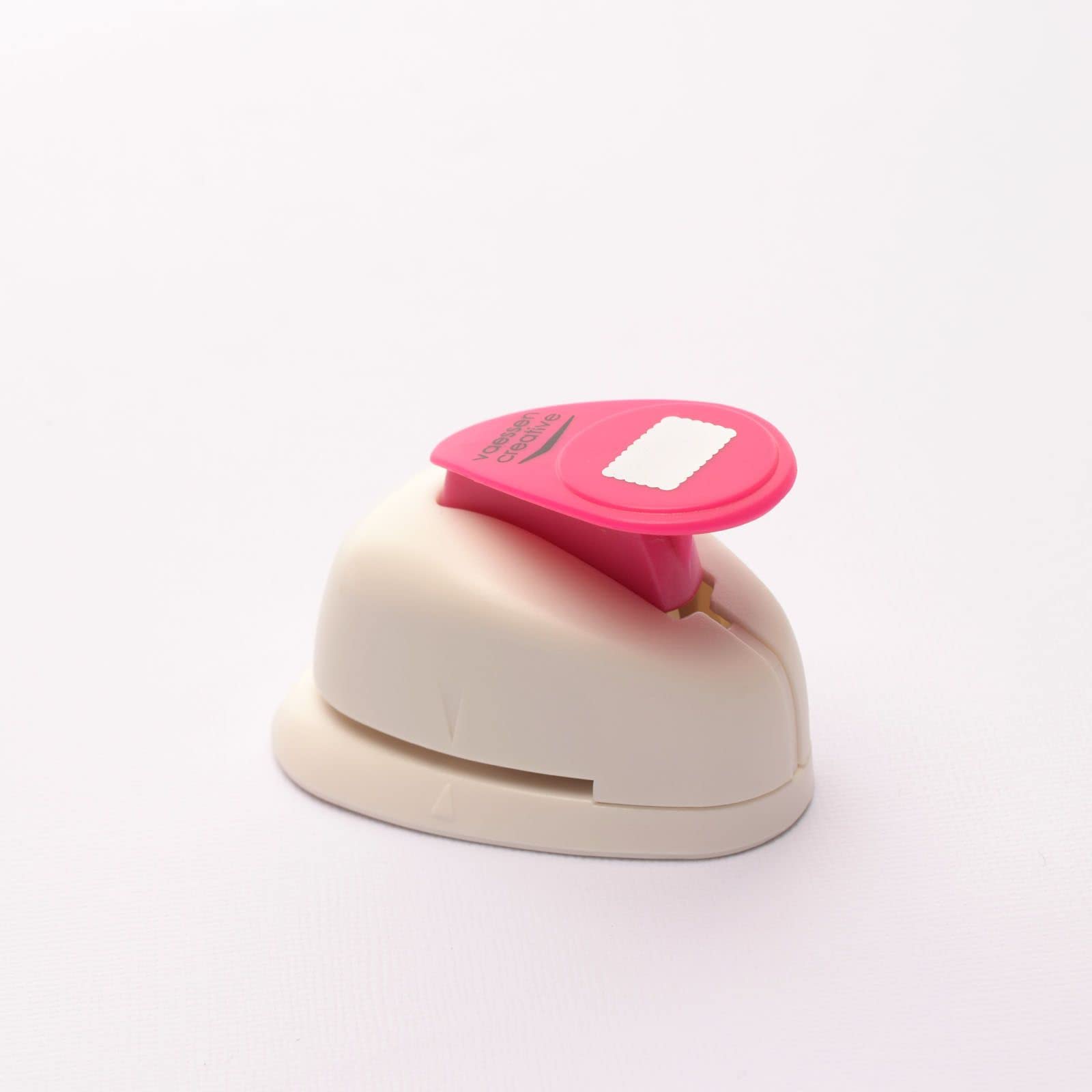 vaessen-creative-cut-easy-motivstanzer-ecken-1-4-x-2-2-cm-wei-rosa image 2