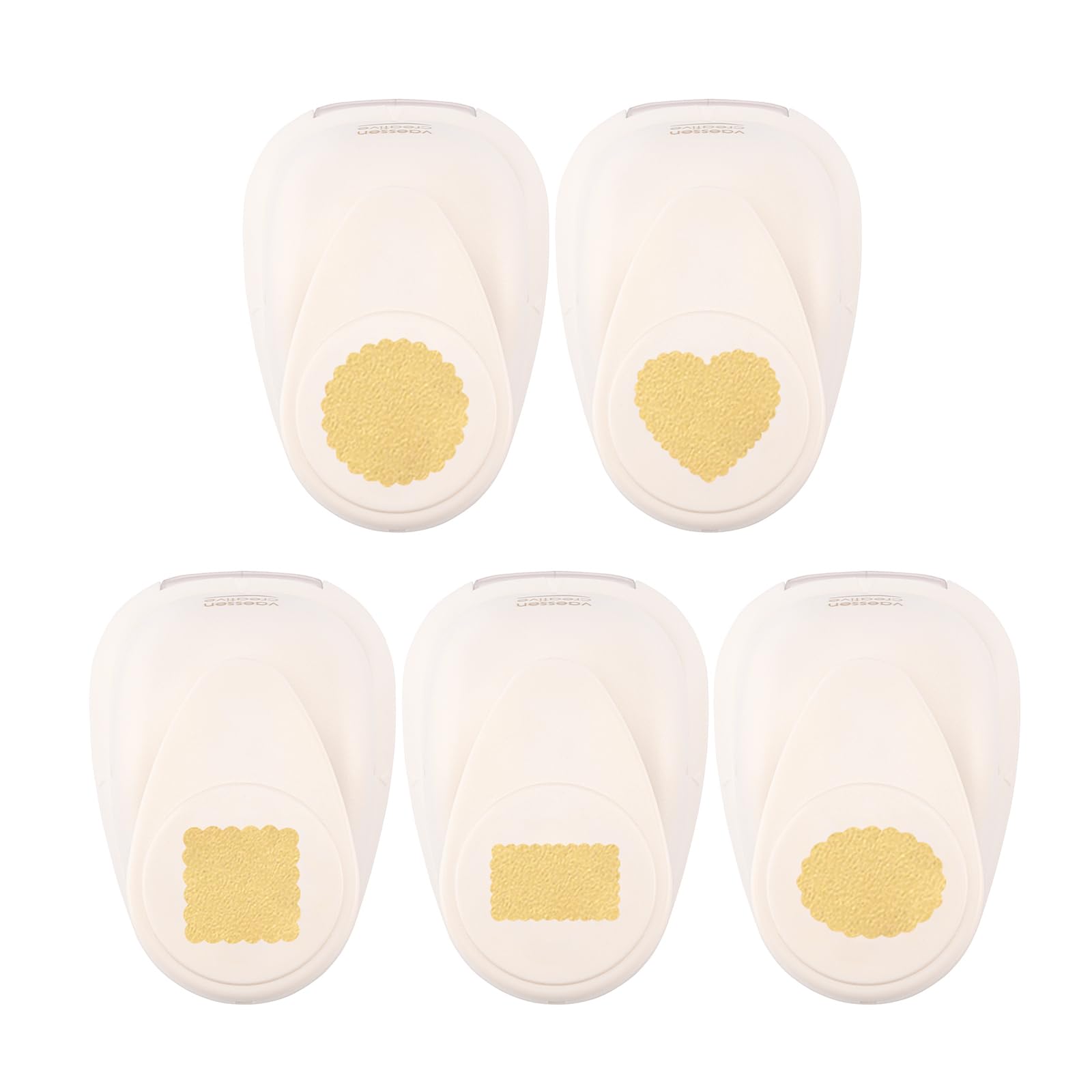 vaessen-creative-cut-easy-motivstanzer-set-5-tlg-grundformen-f-r-papier image 7