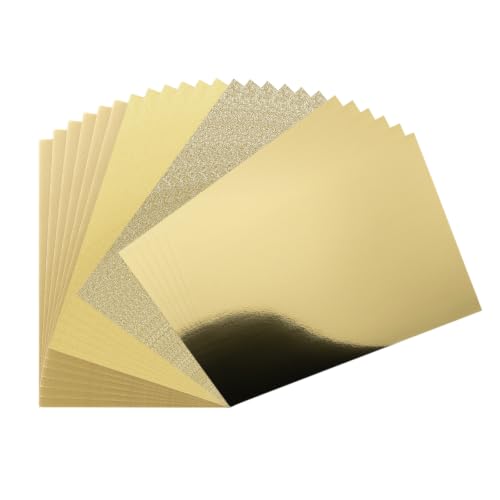 vaessen-creative-florence-karton-a4-gold-24-blatt-250g-glitzer image 4
