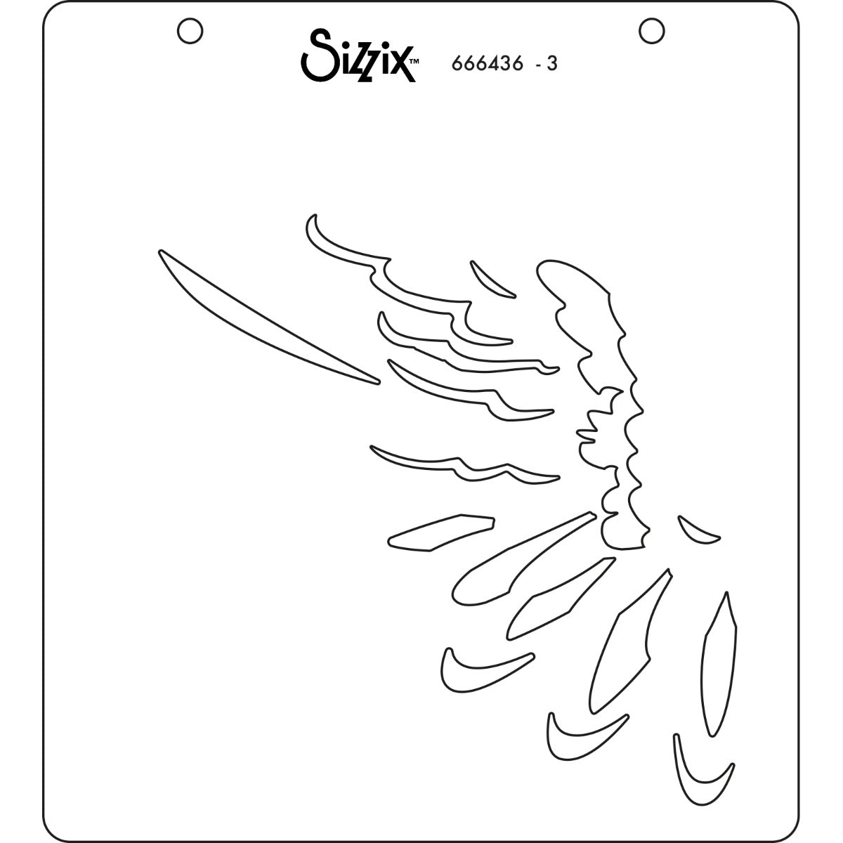 sizzix-layered-stencils-wings-fl-gel-schablonen-4er-pack image 5
