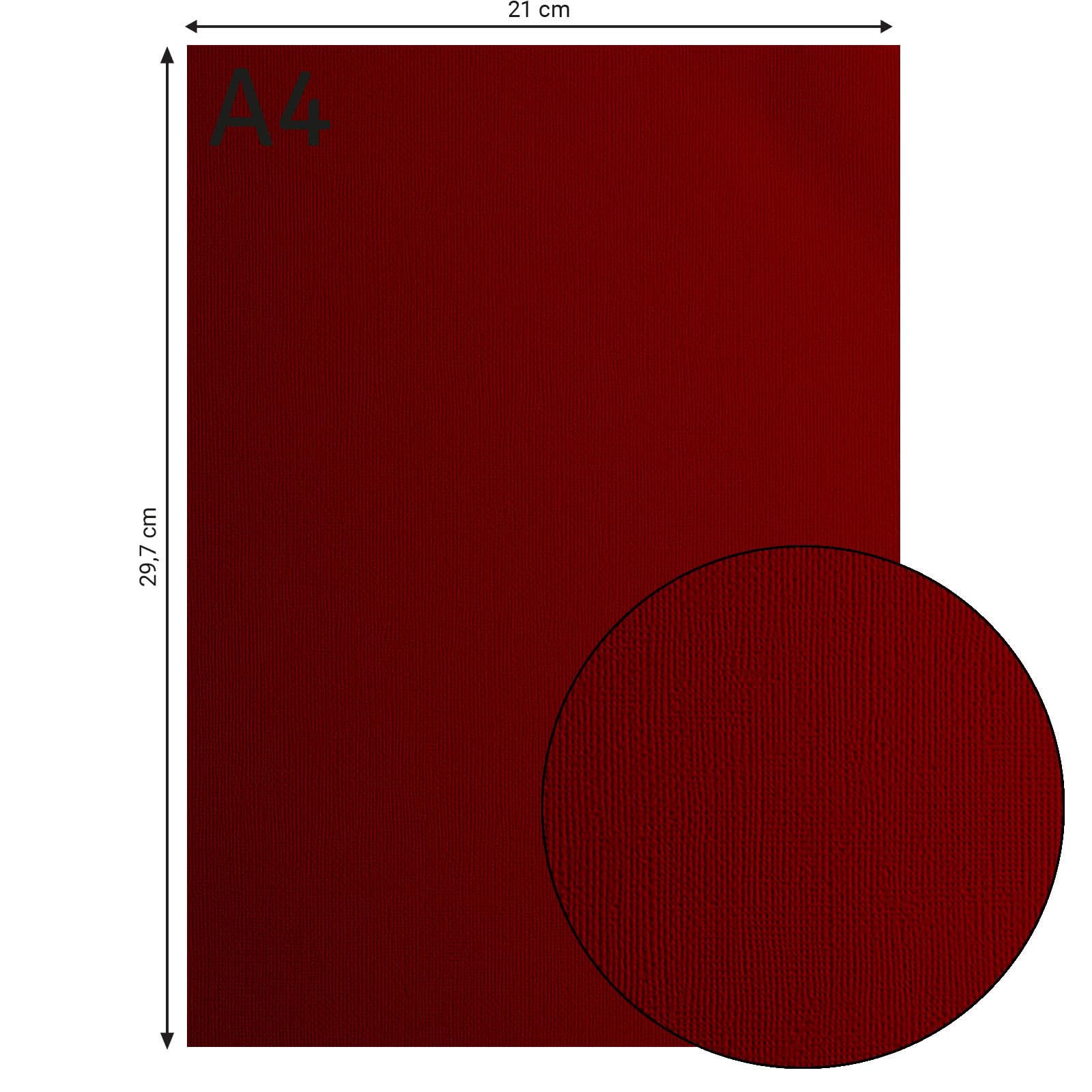 vaessen-creative-florence-tonkarton-a4-ruby-25-blatt-216-g-texturiert image 3