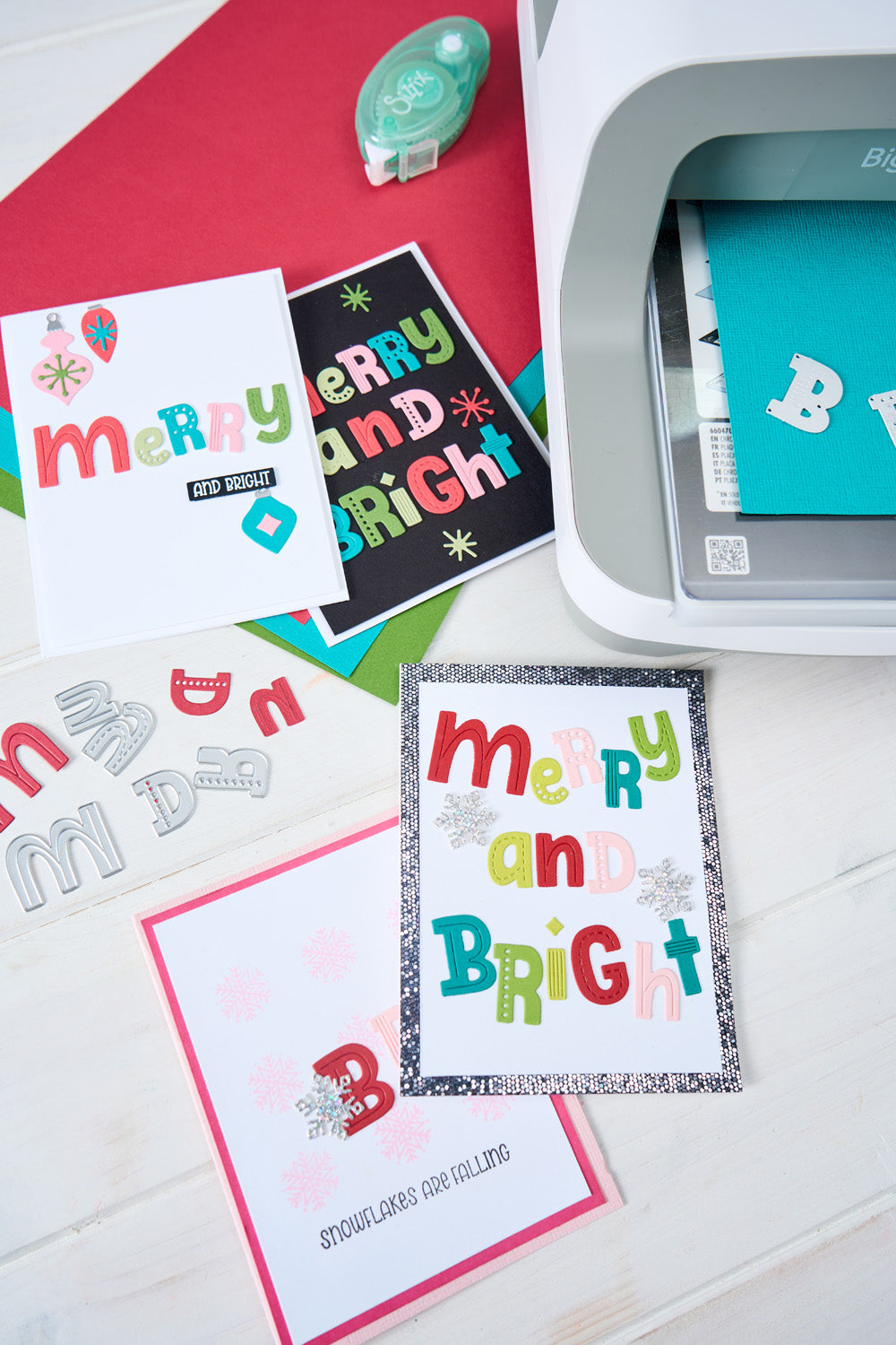sizzix-thinlits-oh-so-merry-stanzschablonen-21tlg-weihnachten image 2