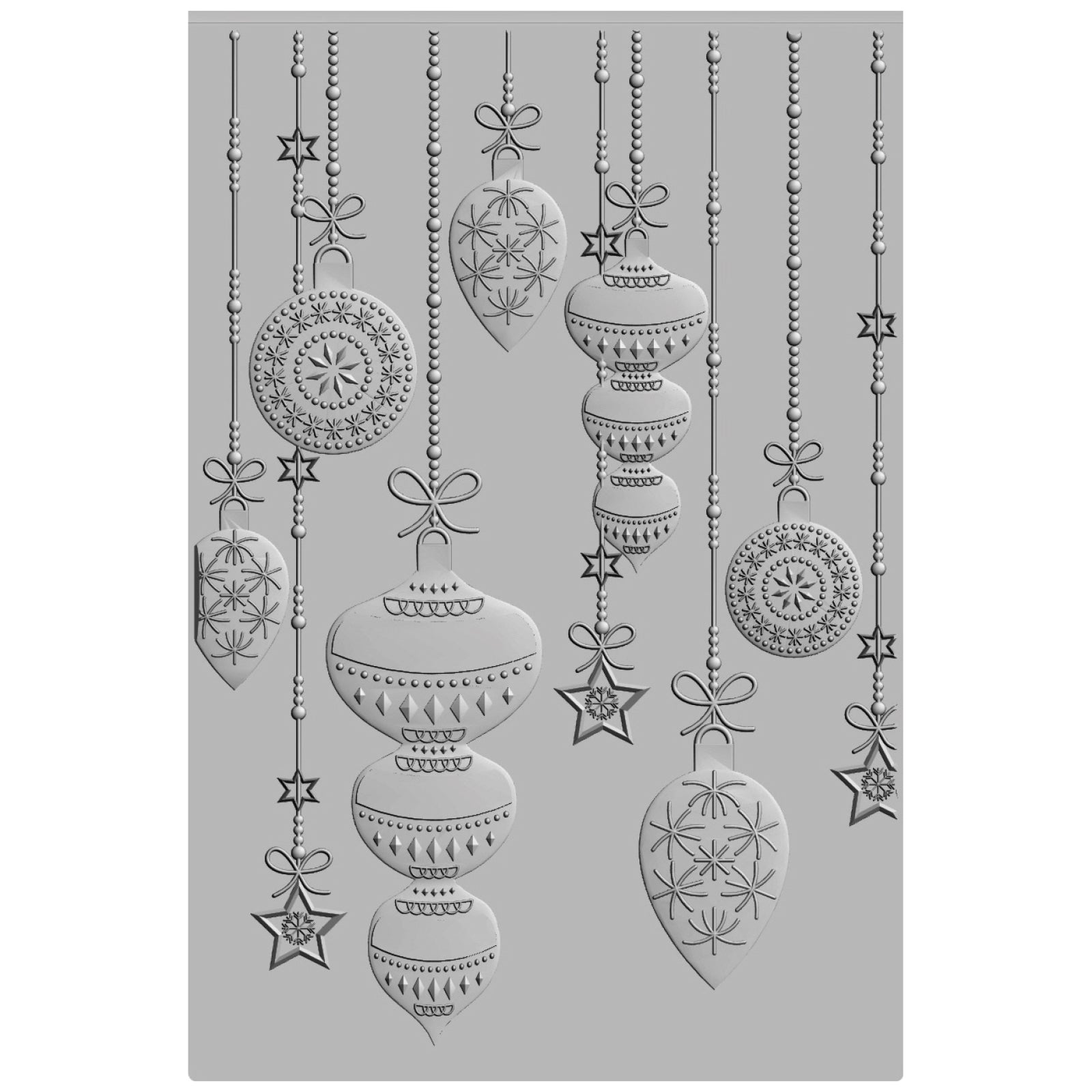 sizzix-3-d-pr-gefolder-sparkly-ornaments-weihnachtskugeln image 2