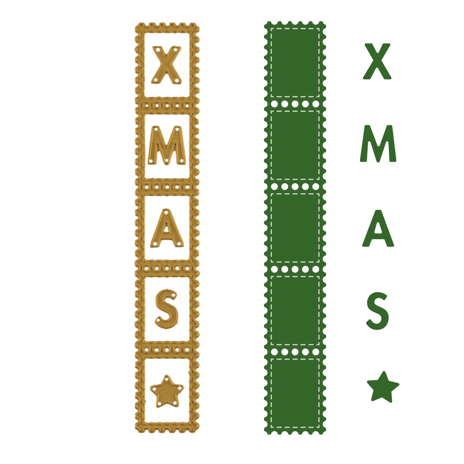 vaessen-creative-cut-easy-briefmarkenstreifen-stanzschablonen-6-tlg-weihnachten image 3