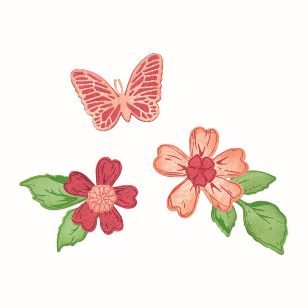 sizzix-framelits-sweet-sprigs-stempelset-mit-stanzen-28tlg-blumen image 1