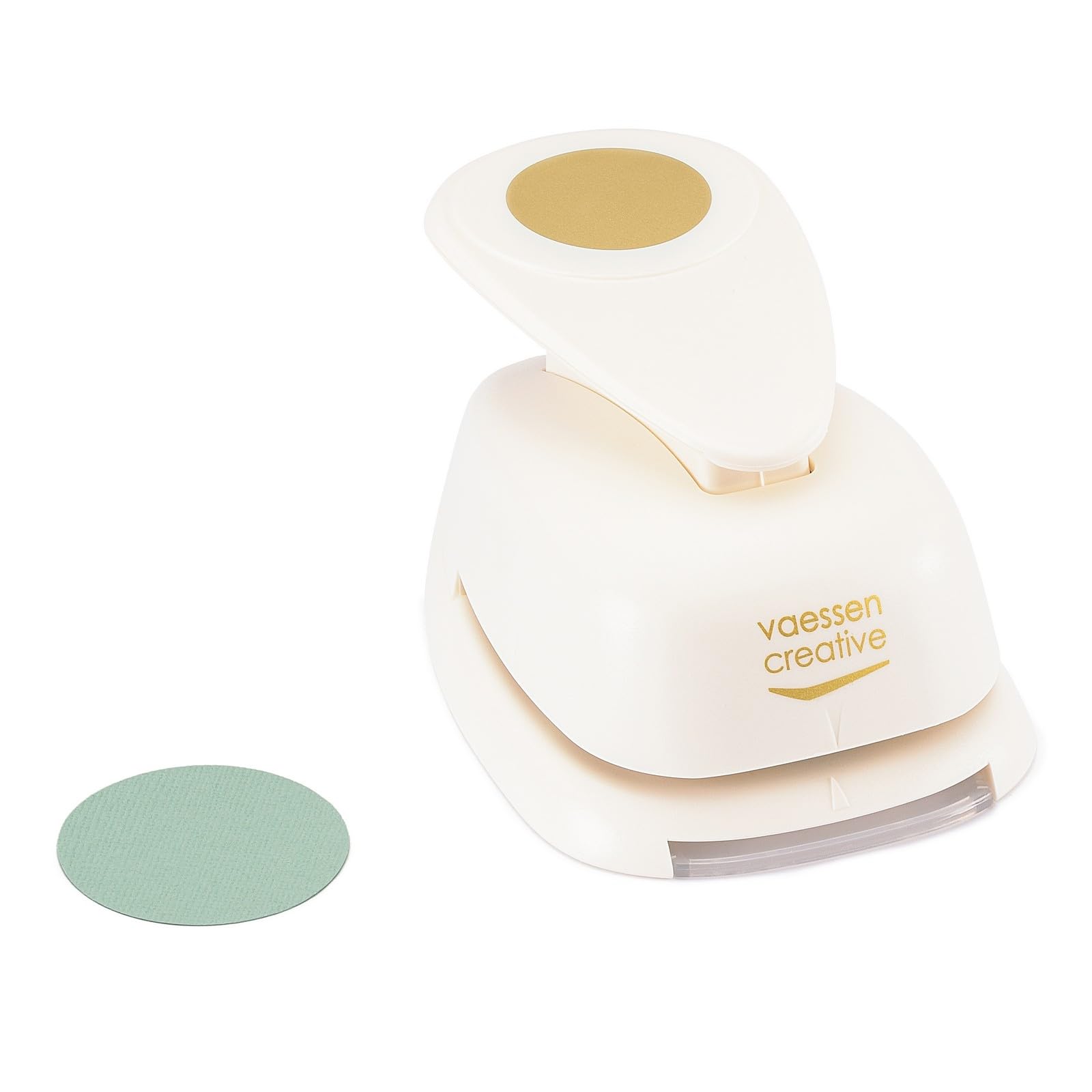 vaessen-creative-cut-easy-motivstanzer-kreis-4-5-cm-wei-gold image 2