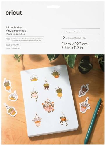 cricut-maker-bedruckbares-vinyl-a4-12-bogen-stickerfolie image 3